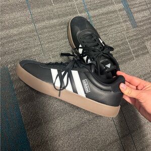 Adidas VL Court 3.0 black and white sneakers